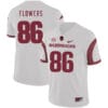 Arkansas Razorbacks #86 Trey Flowers College Football Jersey White