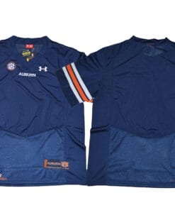 Auburn Tigers Blank Edition Retro College Football Jersey Under Armour Dark Blue