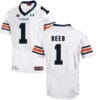 Auburn Tigers Under Armour #1 Trovon Reed Football Jersey White