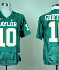 Baylor Bears #10 Robert Giffin III NCAA College Football Jersey Green