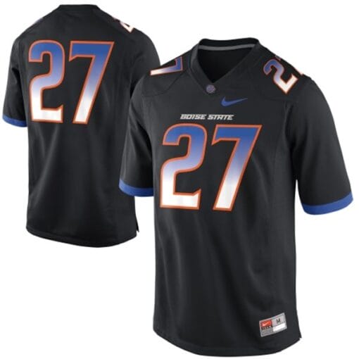 Boise State Broncos #27 Jay Ajayi College Football Jersey Black