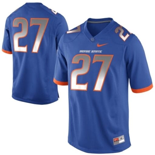 Boise State Broncos #27 Jay Ajayi College Football Jersey Blue