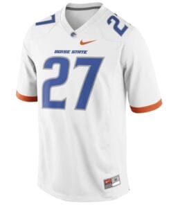 Boise State Broncos #27 Jay Ajayi College Football Jersey White