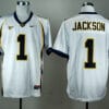 California Golden Bears #1 DeSean Jackson NCAA Football Jersey White