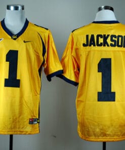California Golden Bears #1 DeSean Jackson NCAA Football Jersey Yellow