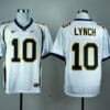 California Golden Bears #10 Marshawn Lynch Football Jersey White