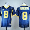California Golden Bears #8 Aaron Rodgers NCAA Football Jersey Blue