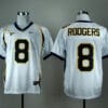 California Golden Bears #8 Aaron Rodgers NCAA Football Jersey White