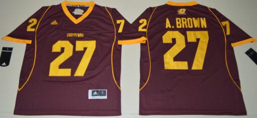 Central Michigan Chippewas #27 Antonio Brown Football Jersey