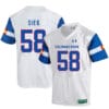 Colorado State Rams #58 Trent Victory NCAA Football Jersey White