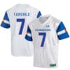 Colorado State Rams #7 Steve Fairchild NCAA Football Jersey White