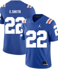 Florida Gators #22 Emmitt Smith College Football Jersey Blue