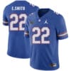 Florida Gators #22 Emmitt Smith College Football Jersey Blue Logo Patch