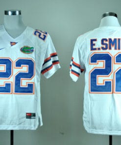 Florida Gators #22 Emmitt Smith College Football Jersey White