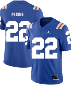 Florida Gators #22 Lamical Perine NCAA Football Jersey Blue