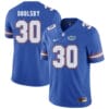 Florida Gators #30 DeAndre Goolsby NCAA Football Jersey Blue Logo Patch