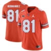 Florida Gators #81 Aaron Hernandez NCAA Football Jersey Orange Logo Patch