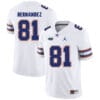 Florida Gators #81 Aaron Hernandez NCAA Football Jersey White Logo Patch