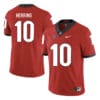 Georgia Bulldogs #10 Malik Herring College Football Jersey Red
