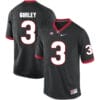 Georgia Bulldogs #3 Todd Gurley II College Football Jersey Black Sec Patch