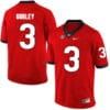Georgia Bulldogs #3 Todd Gurley II College Football Jersey Red Sec Patch