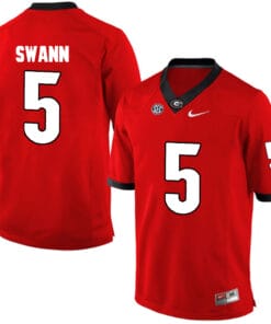 Georgia Bulldogs #7 D Andre Swift College Football Jersey Red