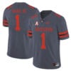 Houston Cougars #1 Greg Ward Jr College Football Jersey Gray