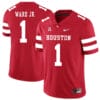 Houston Cougars #1 Greg Ward Jr College Football Jersey Red