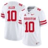 Houston Cougars #10 Kyle Allen College Football Jersey White