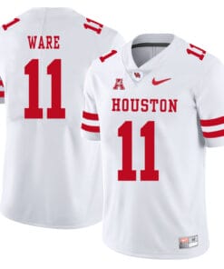 Houston Cougars #11 Andre Ware College Football Jersey White