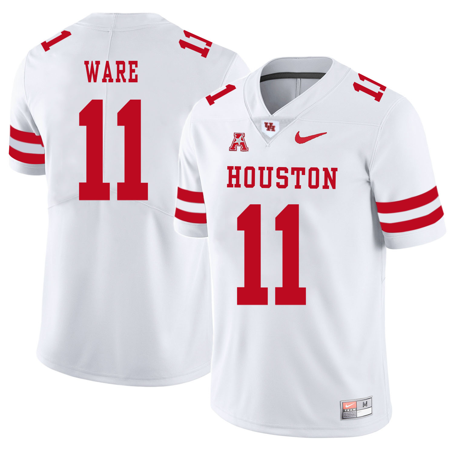 Houston Cougars #11 Andre Ware College Football Jersey White