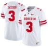 Houston Cougars #3 William Jackson College Football Jersey White