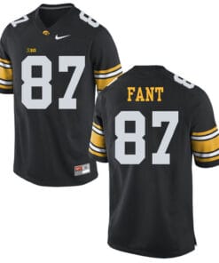 Iowa Hawkeyes #87 Noah Fant NCAA College Football Jersey Black