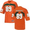 Miami Hurricanes #89 Hendricks NCAA College Football Jersey Orange