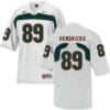 Miami Hurricanes #89 Hendricks NCAA College Football Jersey White