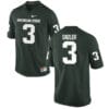 Michigan State #3 Mike Sadler NCAA College Football Jersey Green