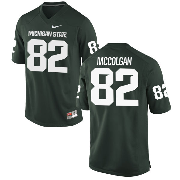 Michigan State #82 McCOLGAN Green NCAA College Football Jersey