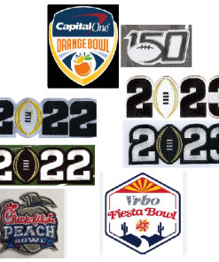 Alternative view of Michigan Football Jersey Custom Name and Number Blue