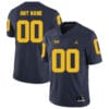Michigan Football Jersey Custom Name and Number Blue
