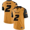Missouri Tigers #2 Micah Wilson NCAA College Football Jersey Gold