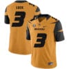 Missouri Tigers #3 Drew Lock NCAA College Football Jersey Gold