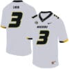 Missouri Tigers #3 Drew Lock NCAA College Football Jersey White