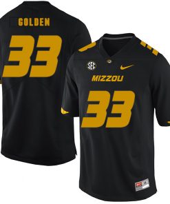 Missouri Tigers #33 Markus Golden NCAA College Football Jersey Black