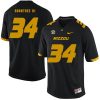 Missouri Tigers #34 Larry Rountree III College Football Jersey Black