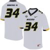 Missouri Tigers #34 Larry Rountree III College Football Jersey White