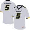 Missouri Tigers #5 Terry Beckner Jr NCAA College Football Jersey White