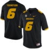 Missouri Tigers #6 Khmari Thompson College Football Jersey Black
