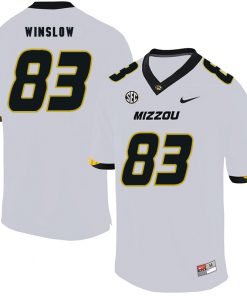 Missouri Tigers #83 Kellen Winslow NCAA College Football Jersey White