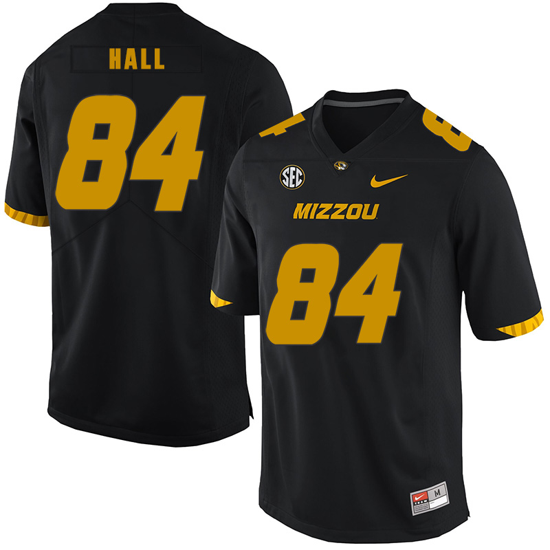 Missouri Tigers #84 Emanuel Hall NCAA College Football Jersey Black