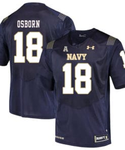 Navy Midshipmen #18 J.R. Osborn College Football Jersey Stitched